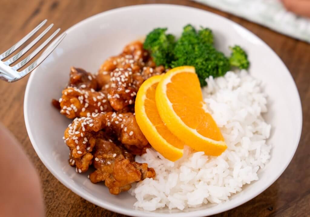 Baked Orange Chicken