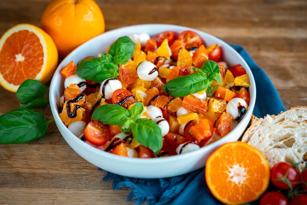 Citrus Caprese Salad