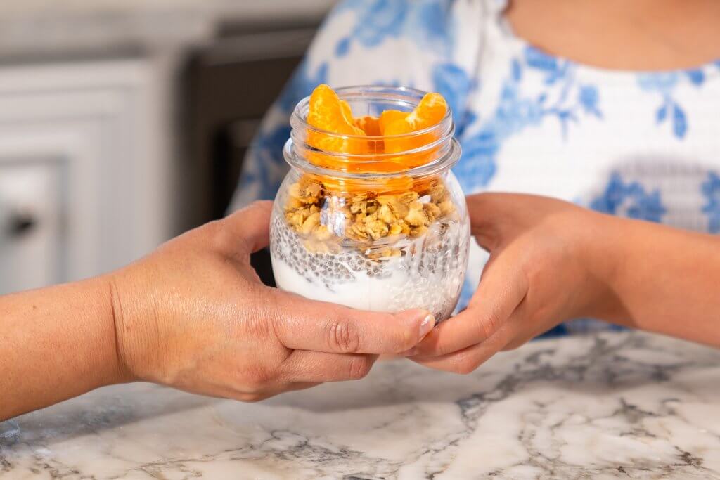 Citrus Chia Seed Parfait