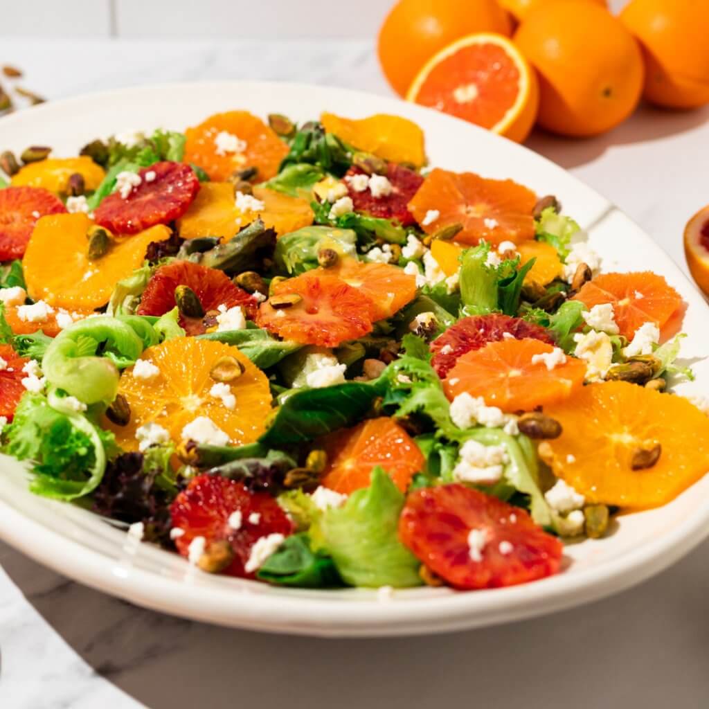 Citrus Salad with Cara Cara Vinaigrette