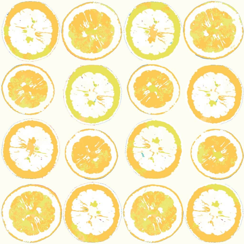 fun and quirky lemon stamped design seamless pattern