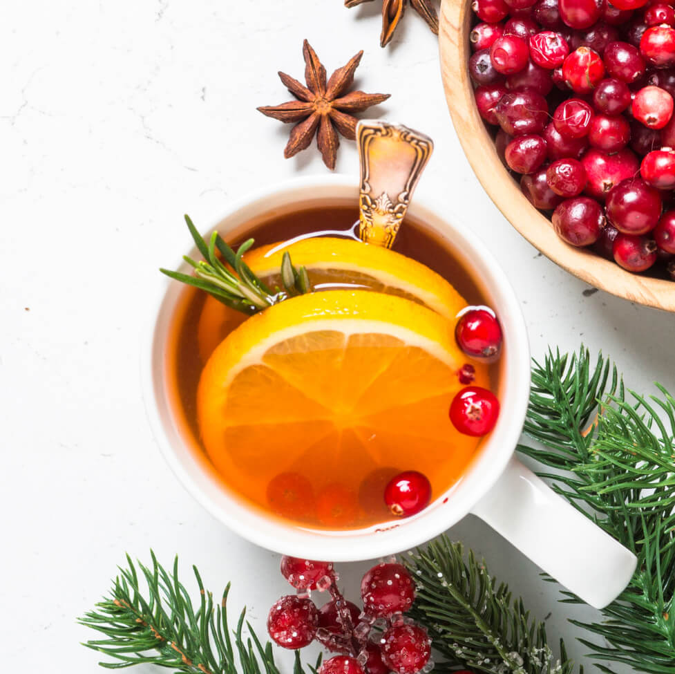 Spiced Cranberry Orange Tea