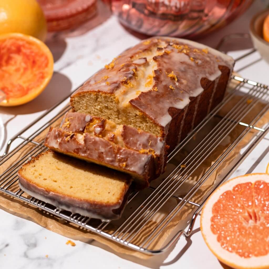 Vanilla Grapefruit Yogurt Cake