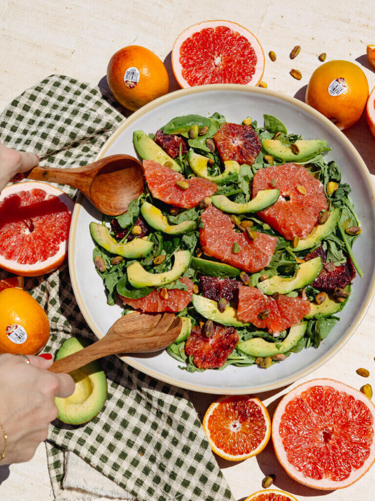 GrapefruitRaspberryOrangeSalad Social
